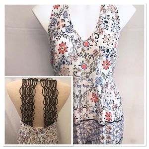 ASOS Floral Romper Size 6